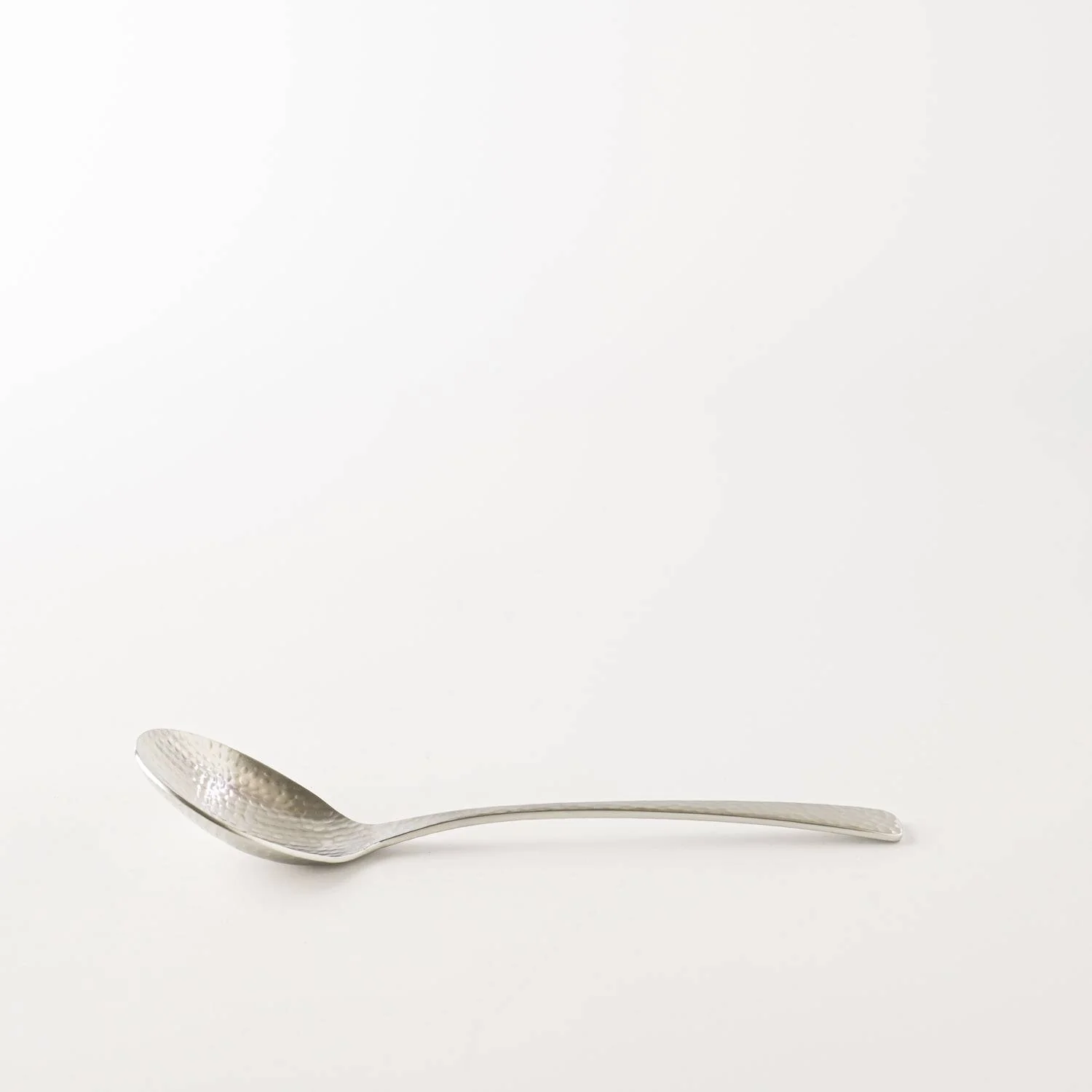 Nagomi Hammered Soup Spoon 15cm - Image 3