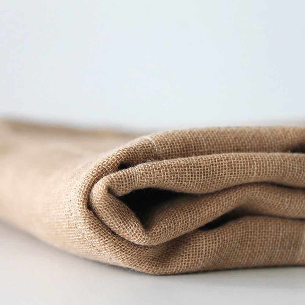 Organic Cotton Face Towel - Brown - Image 2
