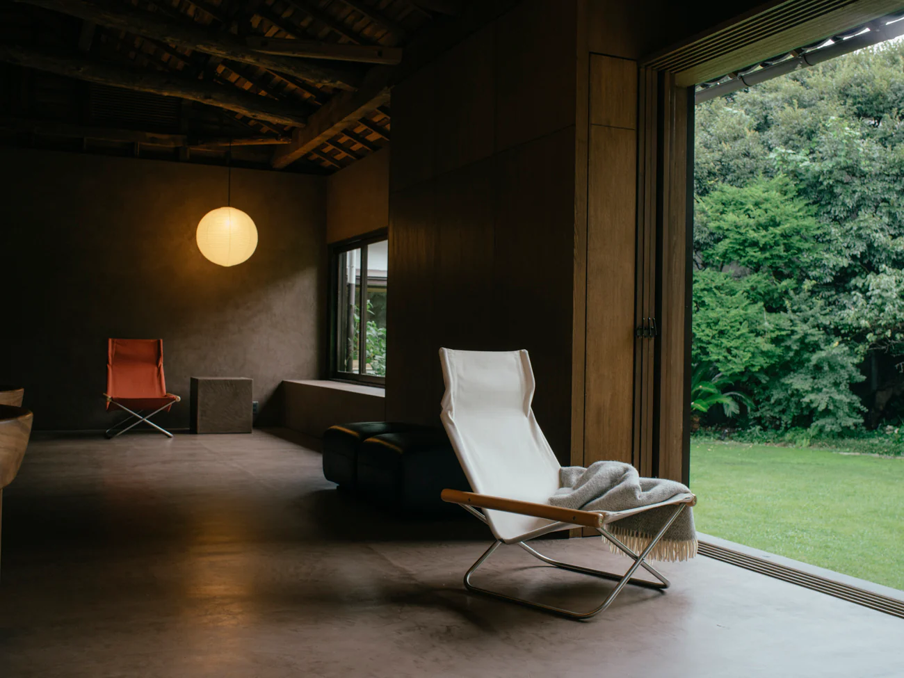 Nychair X Japanese Folding Lounge Chair - Natural Grey - Image 11