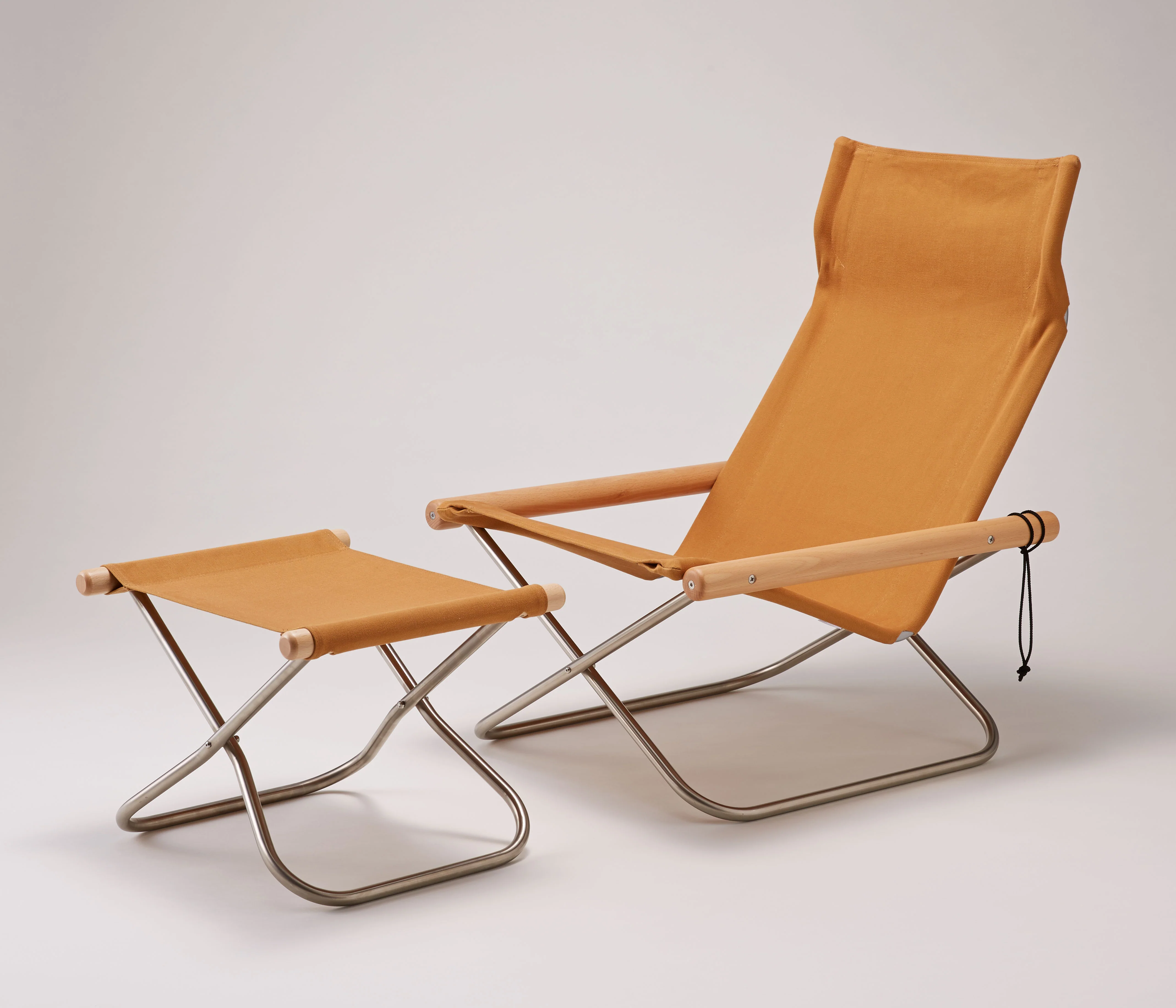 Nychair X Japanese Folding Lounge Chair - Natural Camel - Image 7