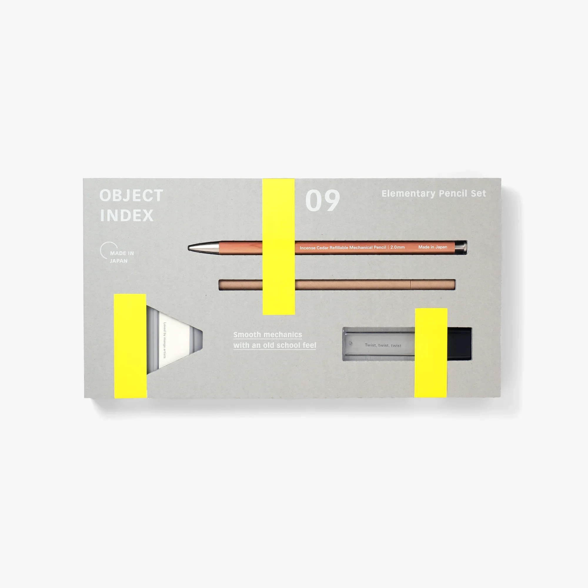 Object Index elementary pencil set natural