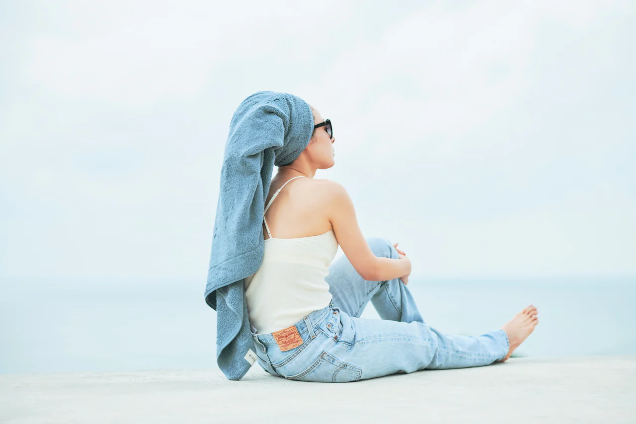 Olsia Premium Cotton Towel - Cheek - Image 4