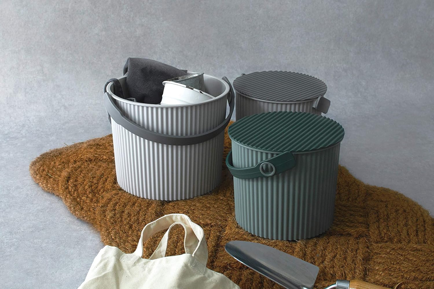 Hachiman Omnioutil L Storage Bucket 10L - White - Image 4