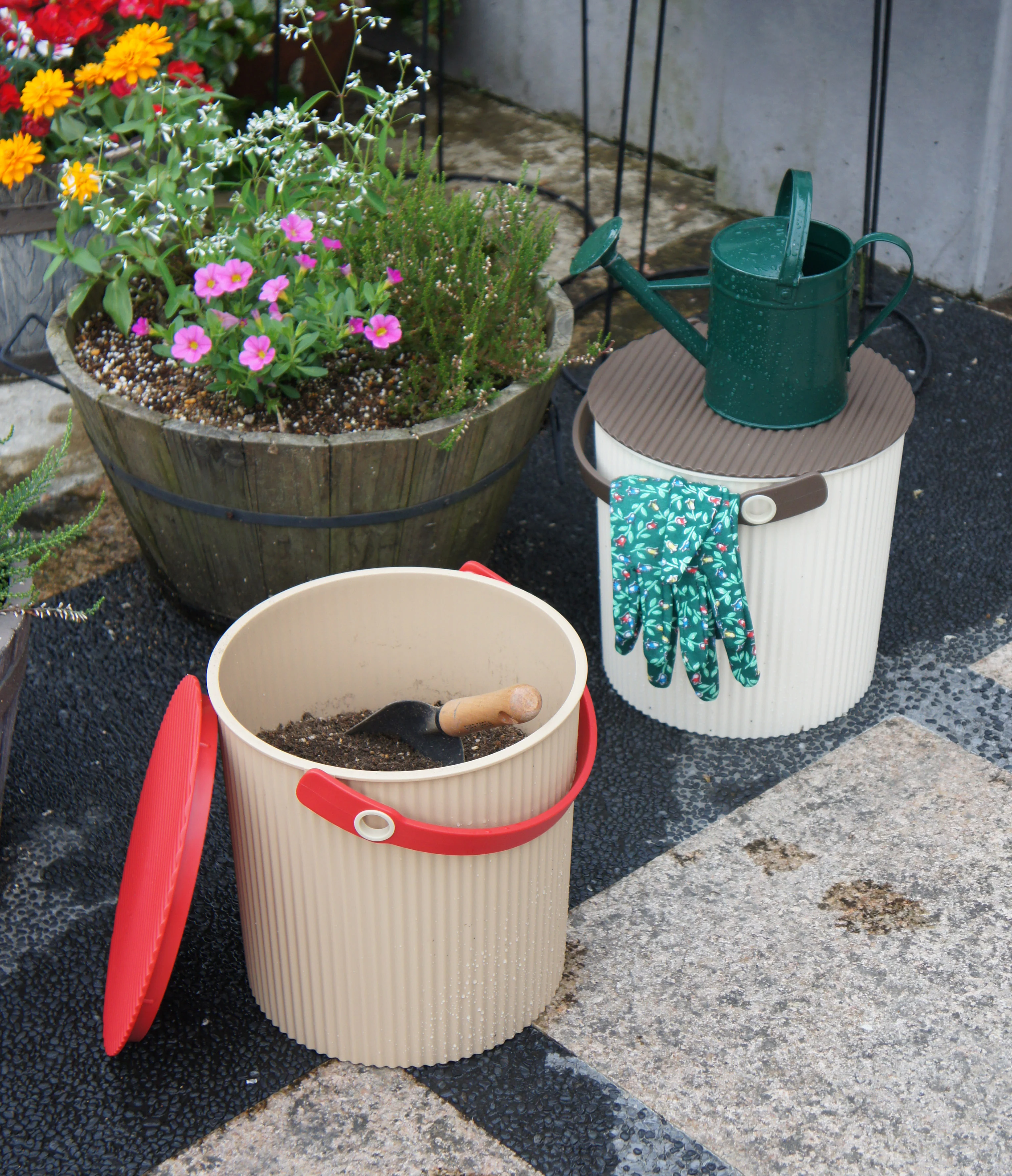 Hachiman Omnioutil L Storage Bucket 10L - White - Image 8