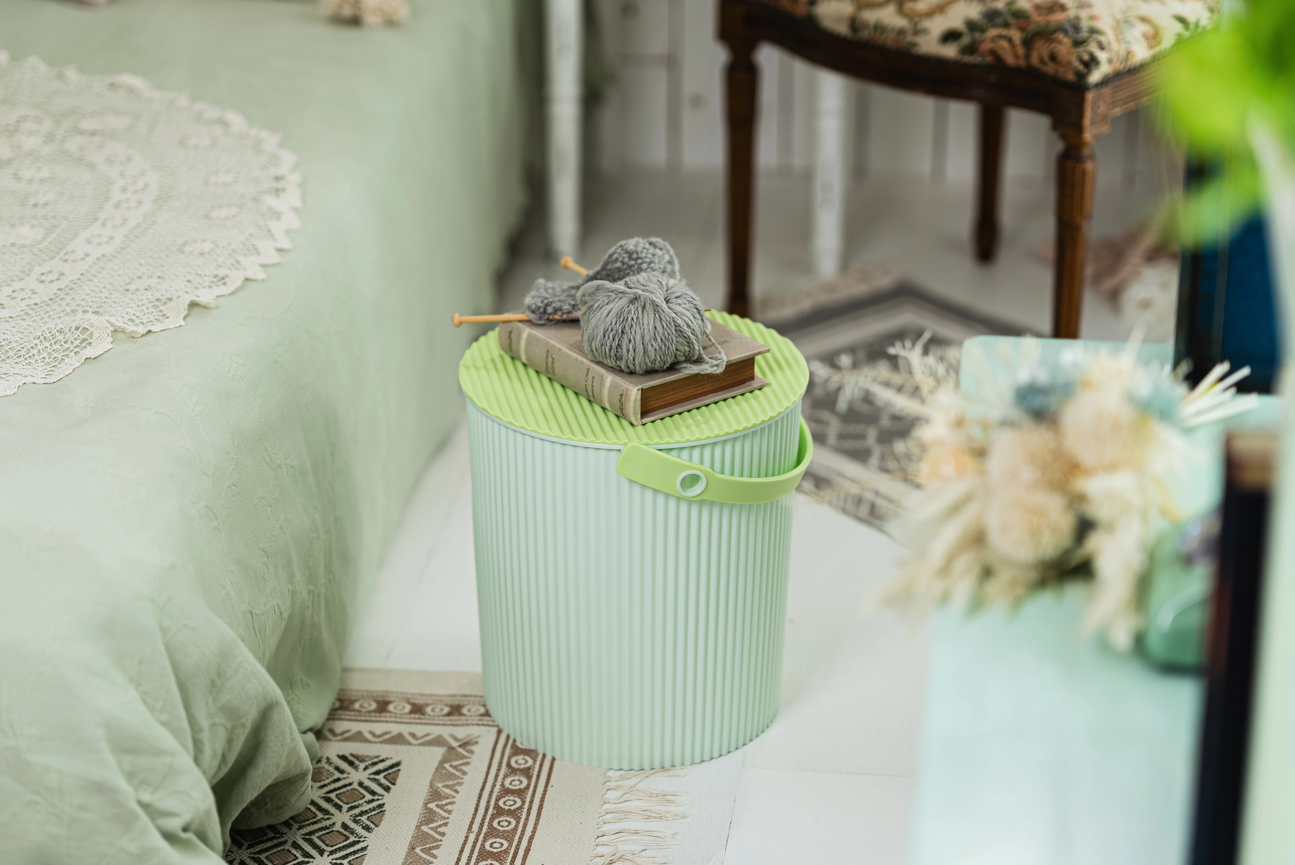Hachiman Omnioutil S Storage Bucket 8L - Soda Blue - Image 7