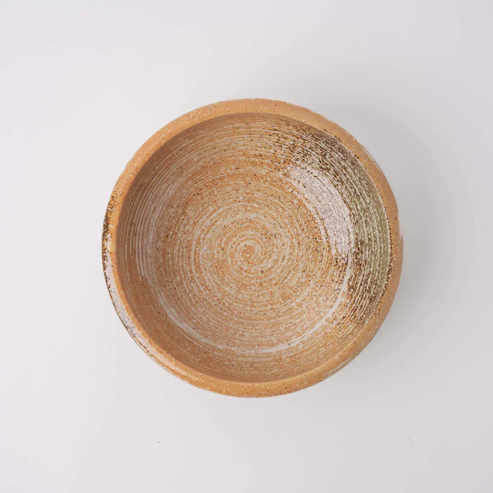 Burnt Orange Thick Edge Bowl 20cm - Image 2