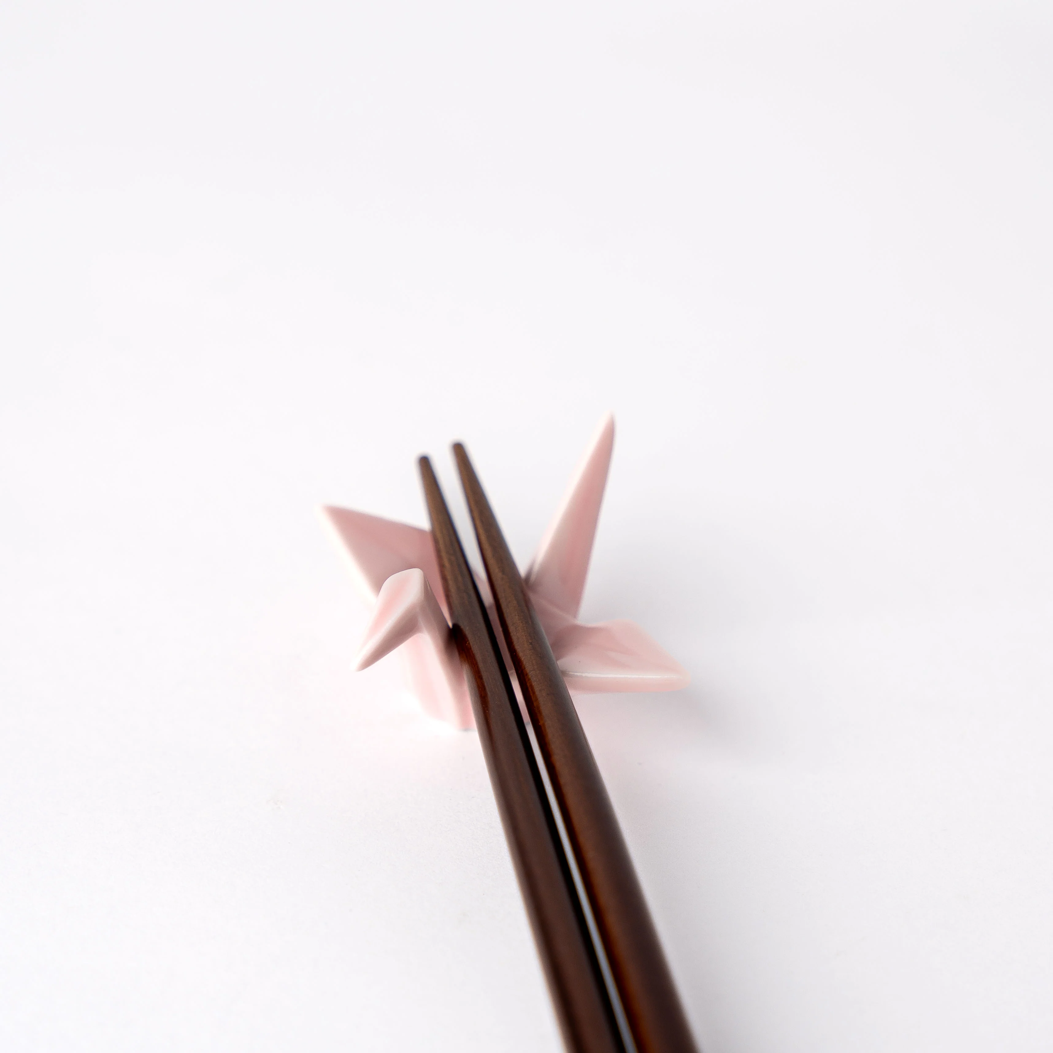 Origami Crane Chopstick Rest / Pink