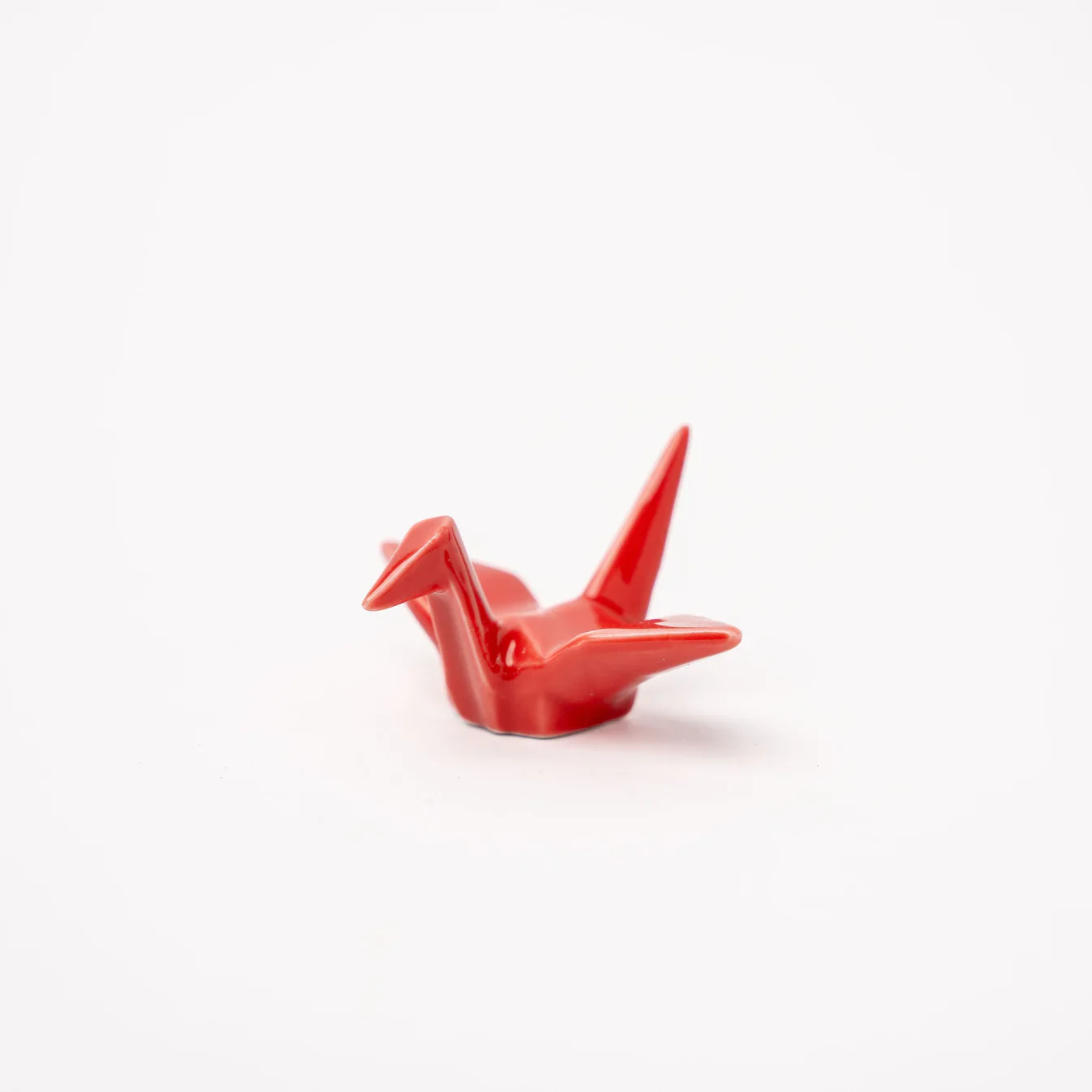 Origami Crane Chopstick Rest / Red - Image 2