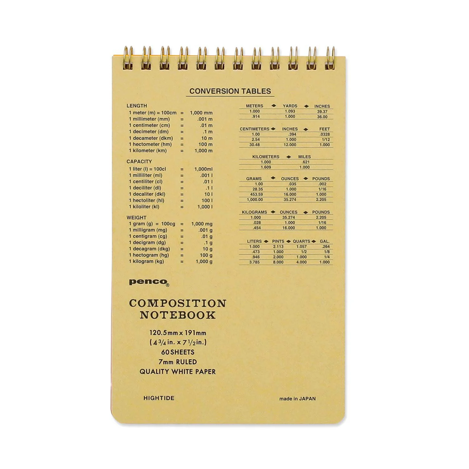 Penco Coil Lined Notepad M - Blue - Image 7