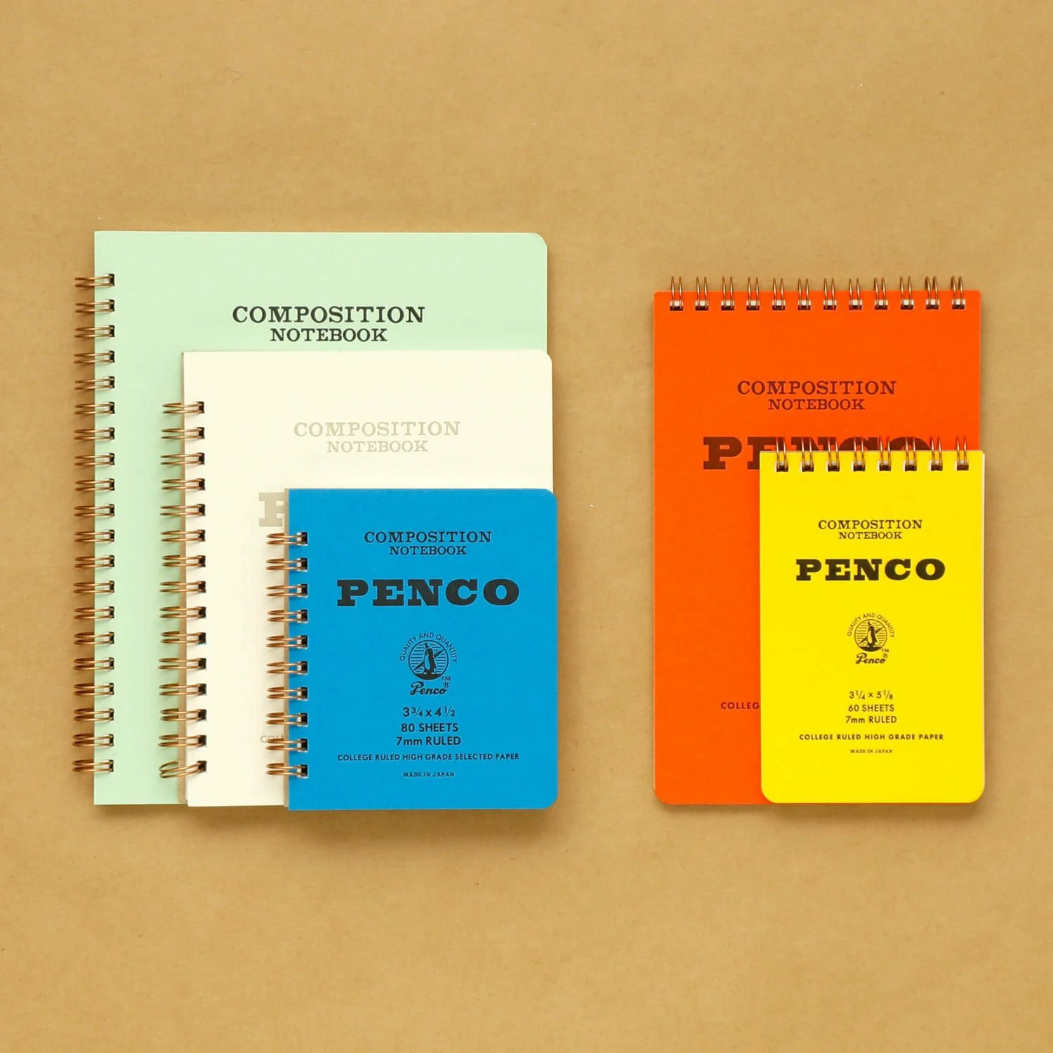 Penco Coil Lined Notepad M - Blue - Image 9