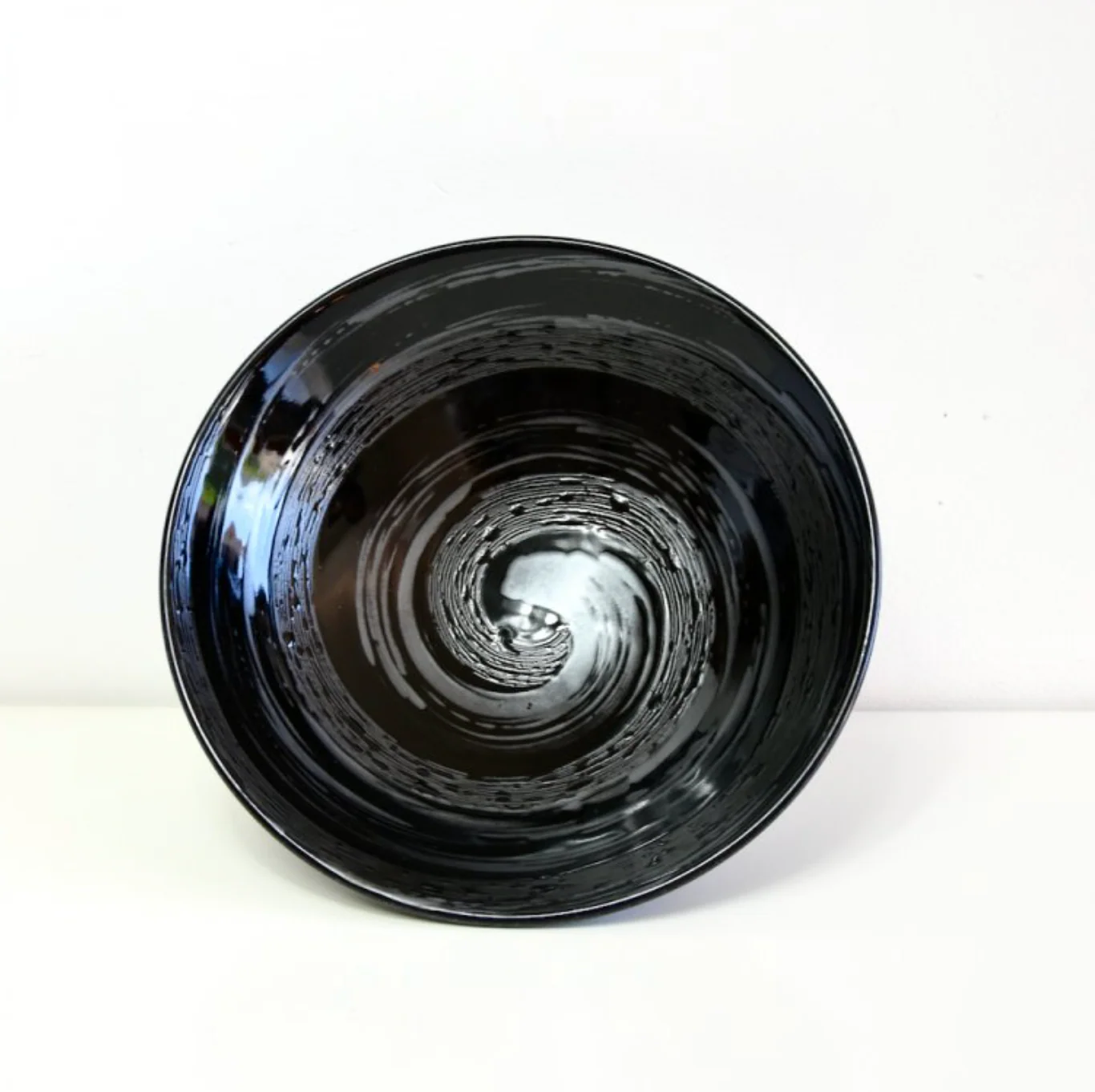 Gunmetal Swirl Ramen Bowl 24cm - Image 2
