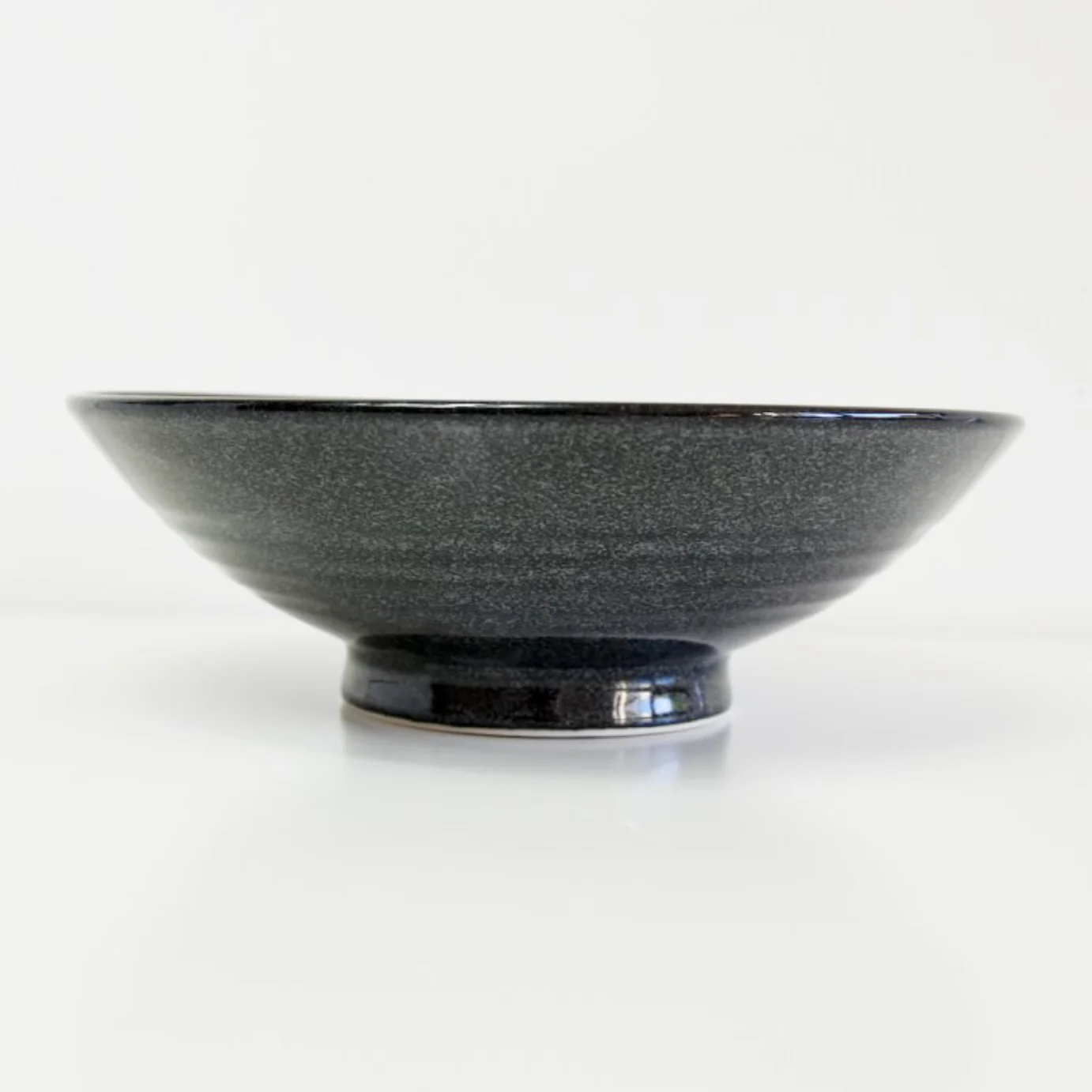 Gunmetal Swirl Ramen Bowl 24cm - Image 4