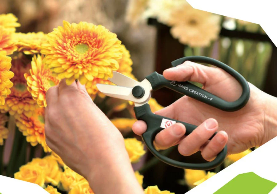 Sakagen F-170 Flower Scissors Blue - Image 9