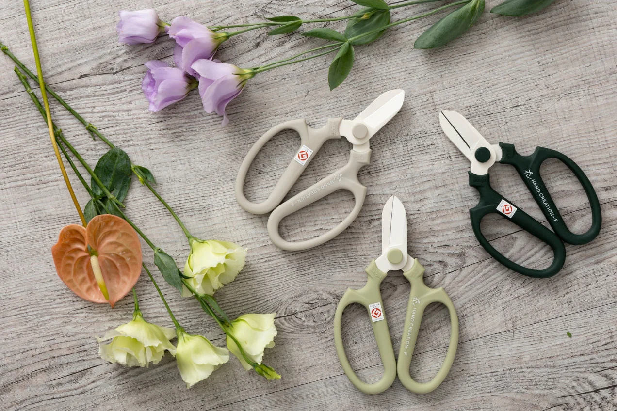 Sakagen F-170 Flower Scissors Blue - Image 10