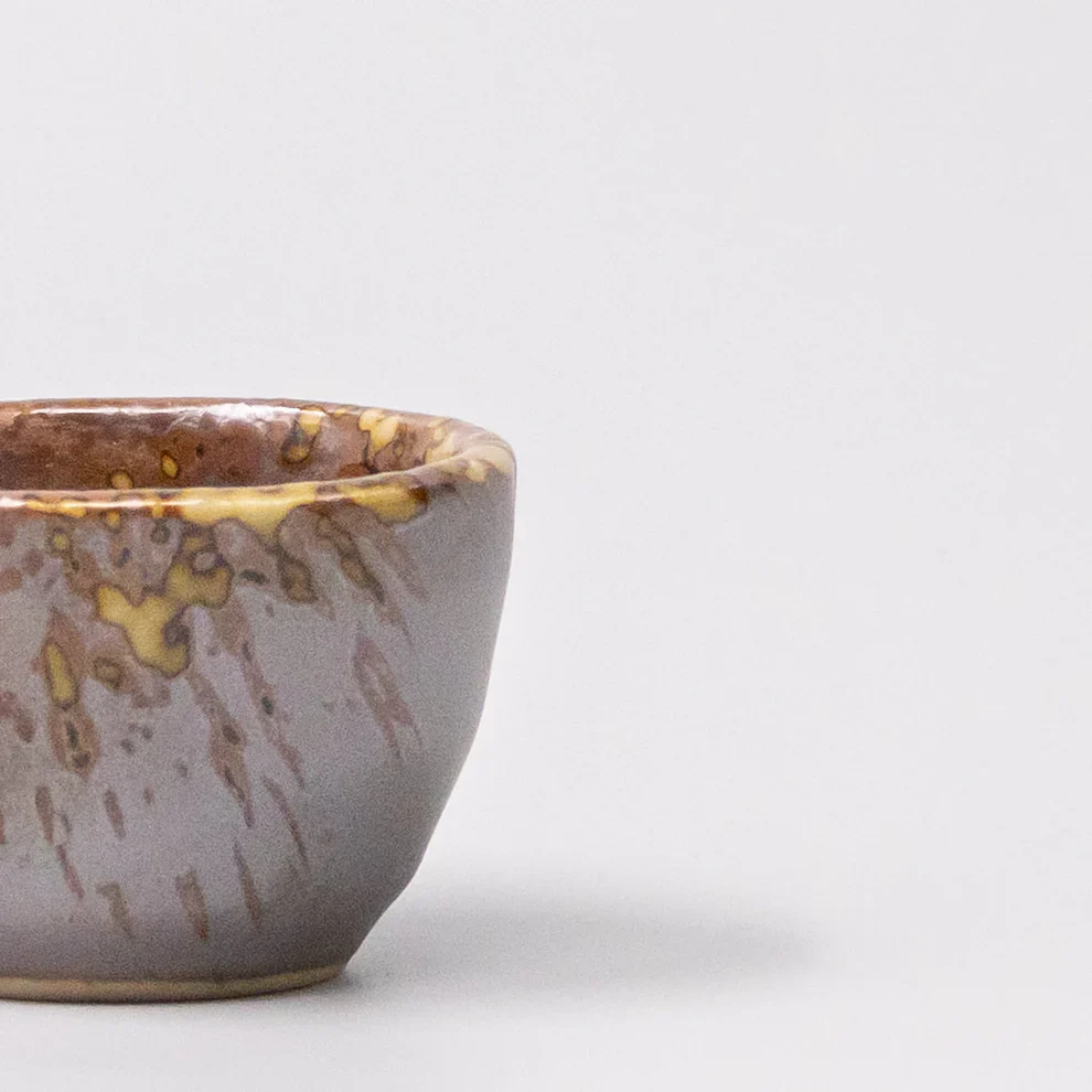 Sake Cup Forest Green Speckle Glaze 40ml