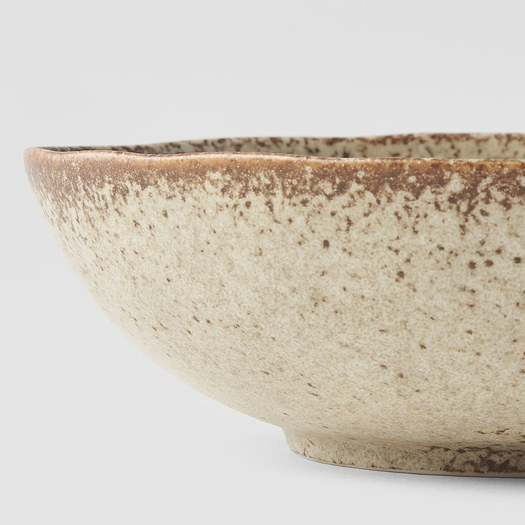 Sand Fade medium oval bowl 17cm - Image 3