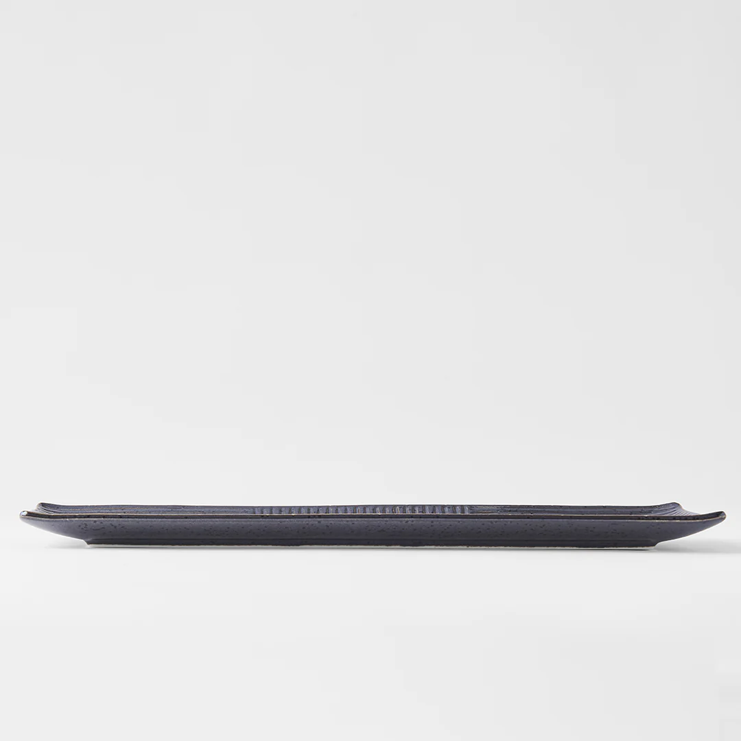 Sashimi Platter Line Design Black 33cm - Image 4