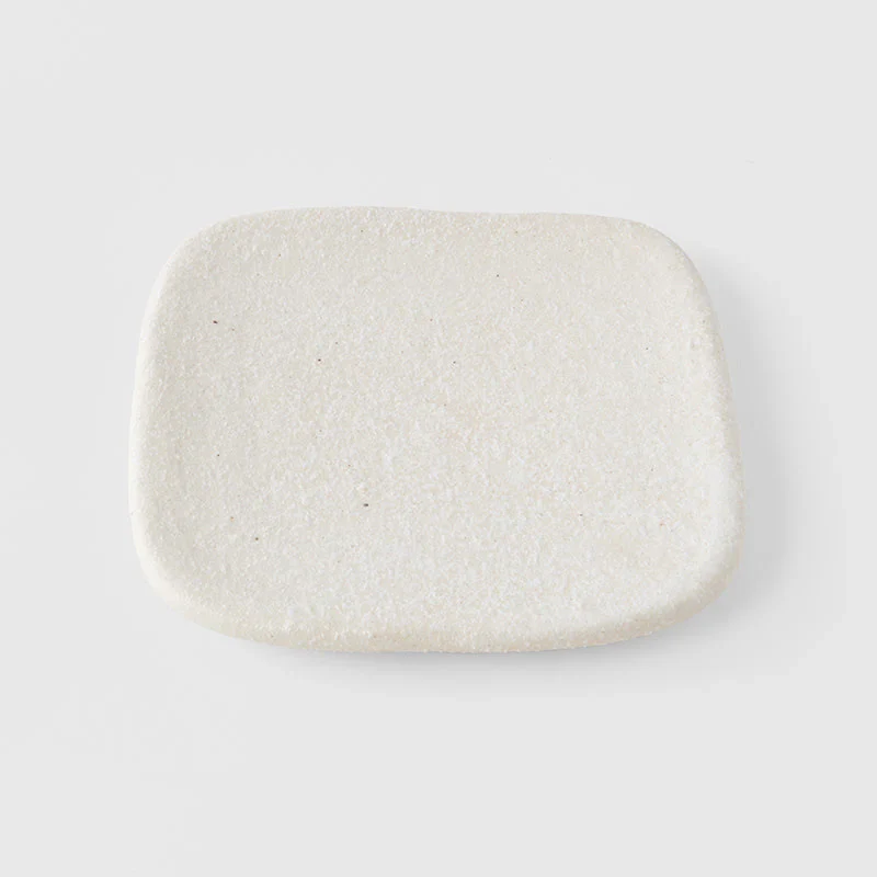 Shell White Square Slab 19cm