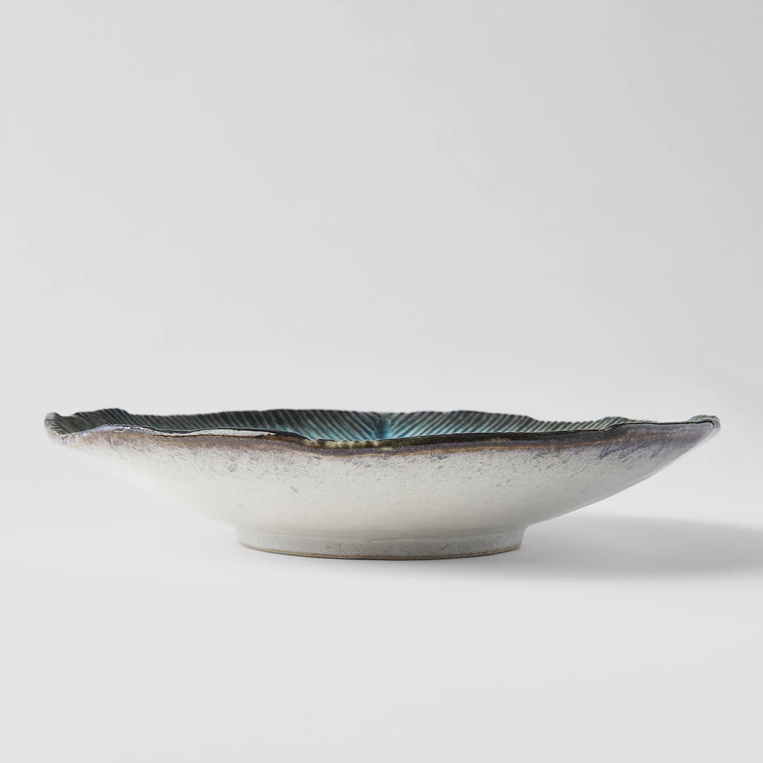 Sky Blue shallow bowl 25cm - Image 3