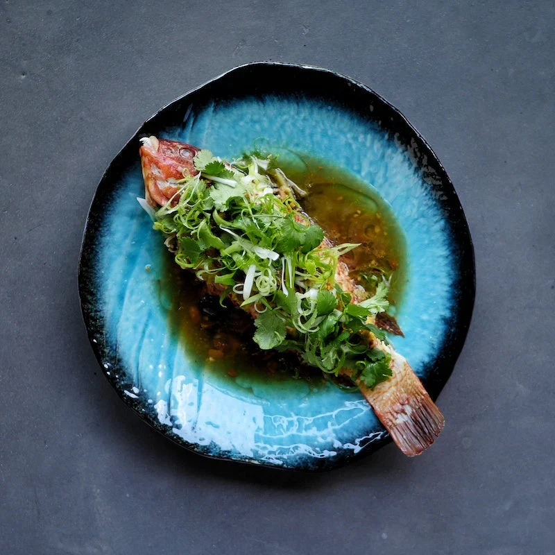 Sky Blue sushi plate 21cm - Image 7