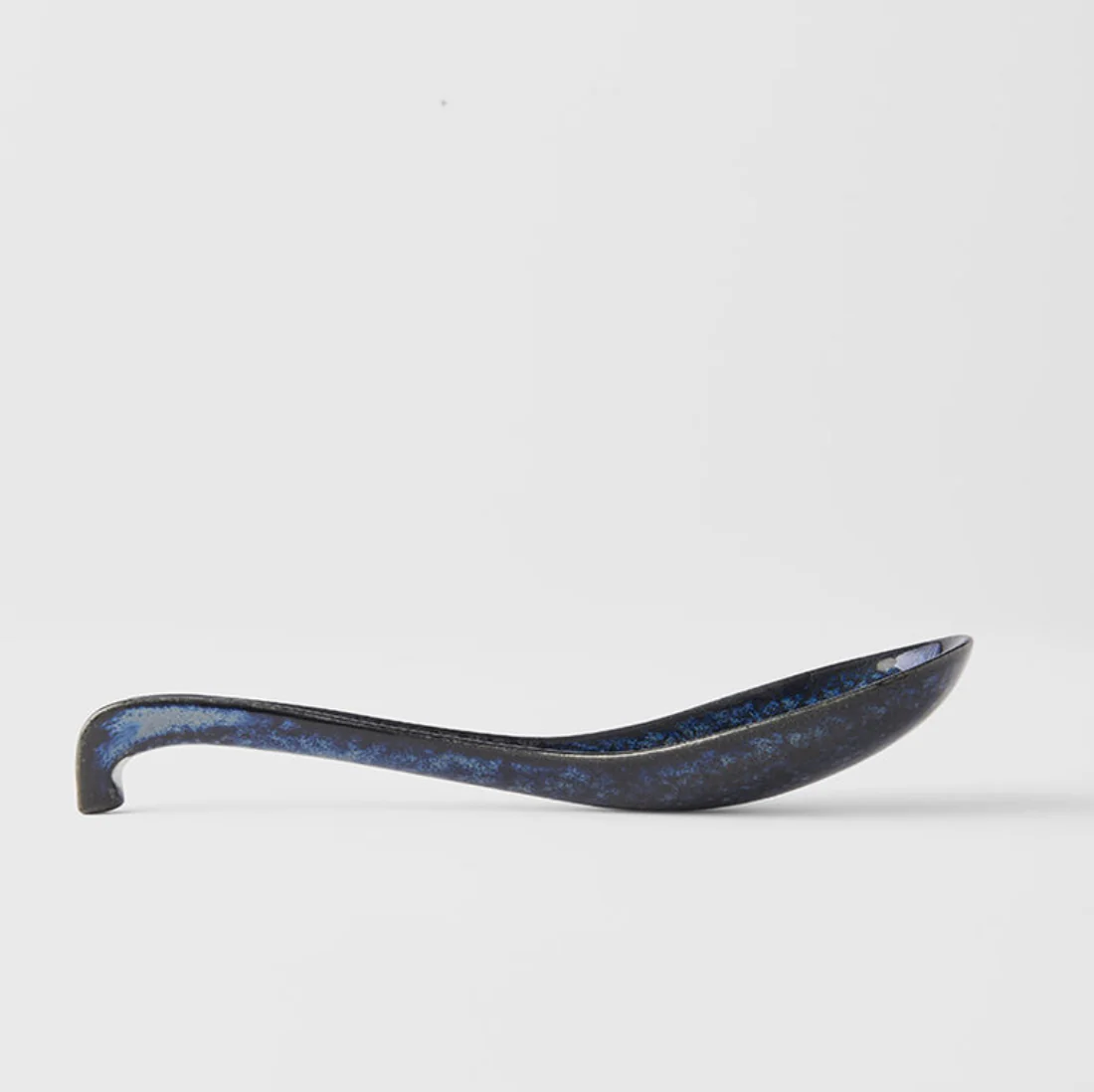 Large Indigo Blue Ramen Spoon 17.5cm