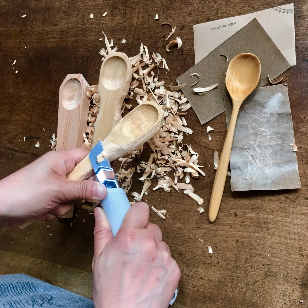 Spoon Whittling DIY Kit Set - Image 4