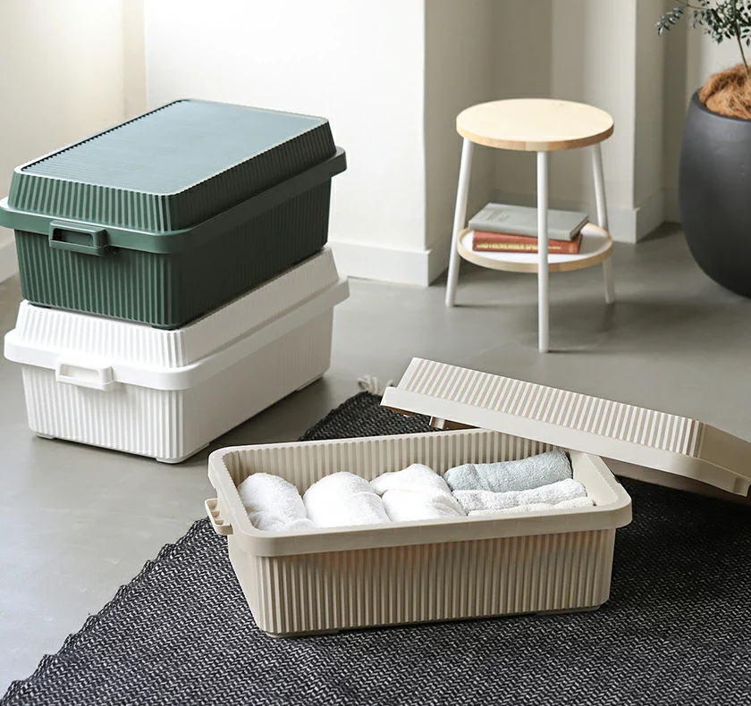 Multi-Purpose Stack-up Storage Container 53L - White - Image 11