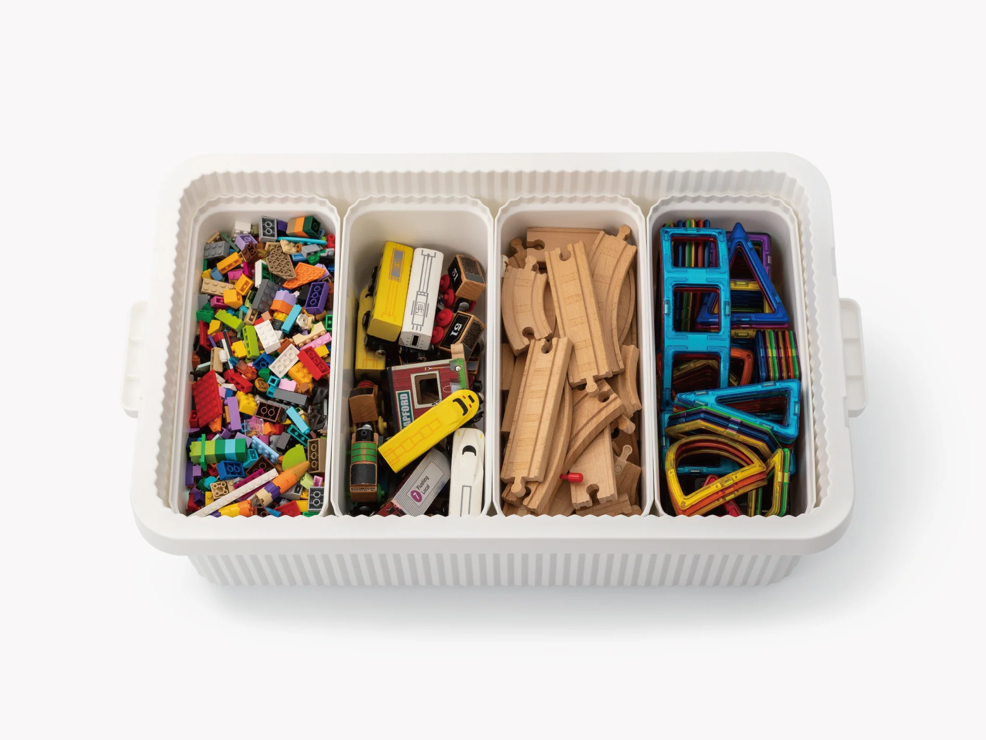 Multi-Purpose Stack-up Storage Container 53L - White - Image 2