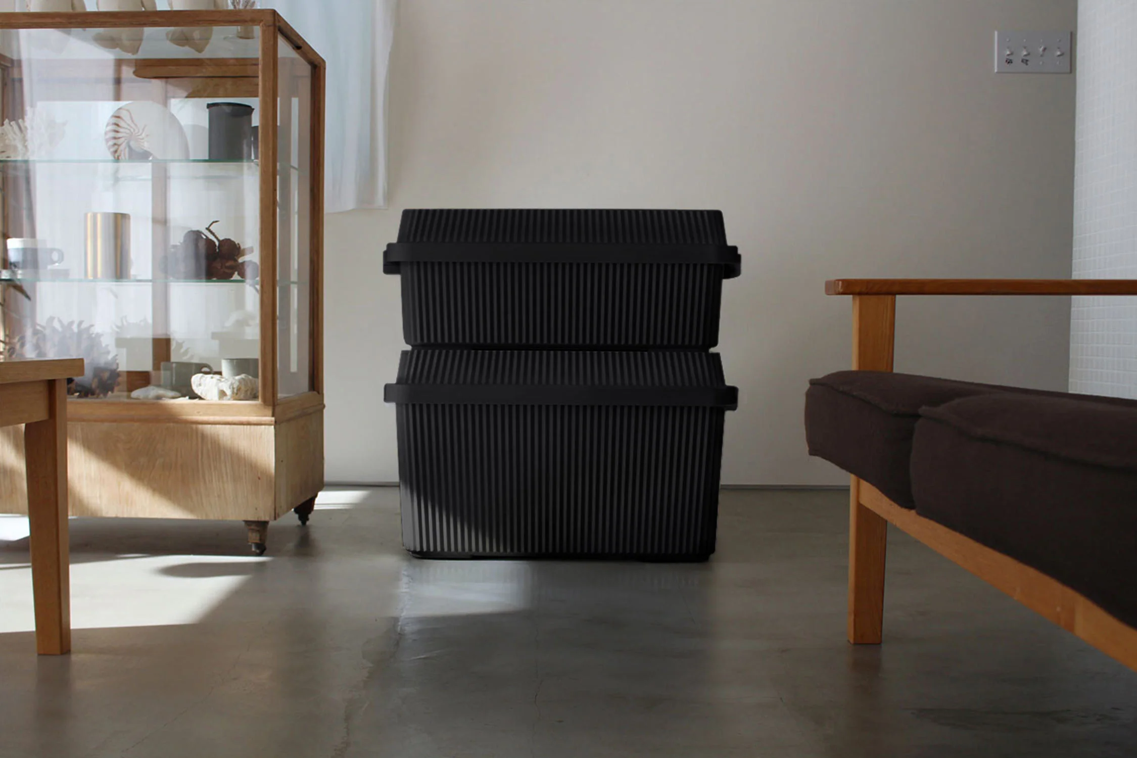 Multi-Purpose Stack-up Storage Container 83L - Black - Image 6