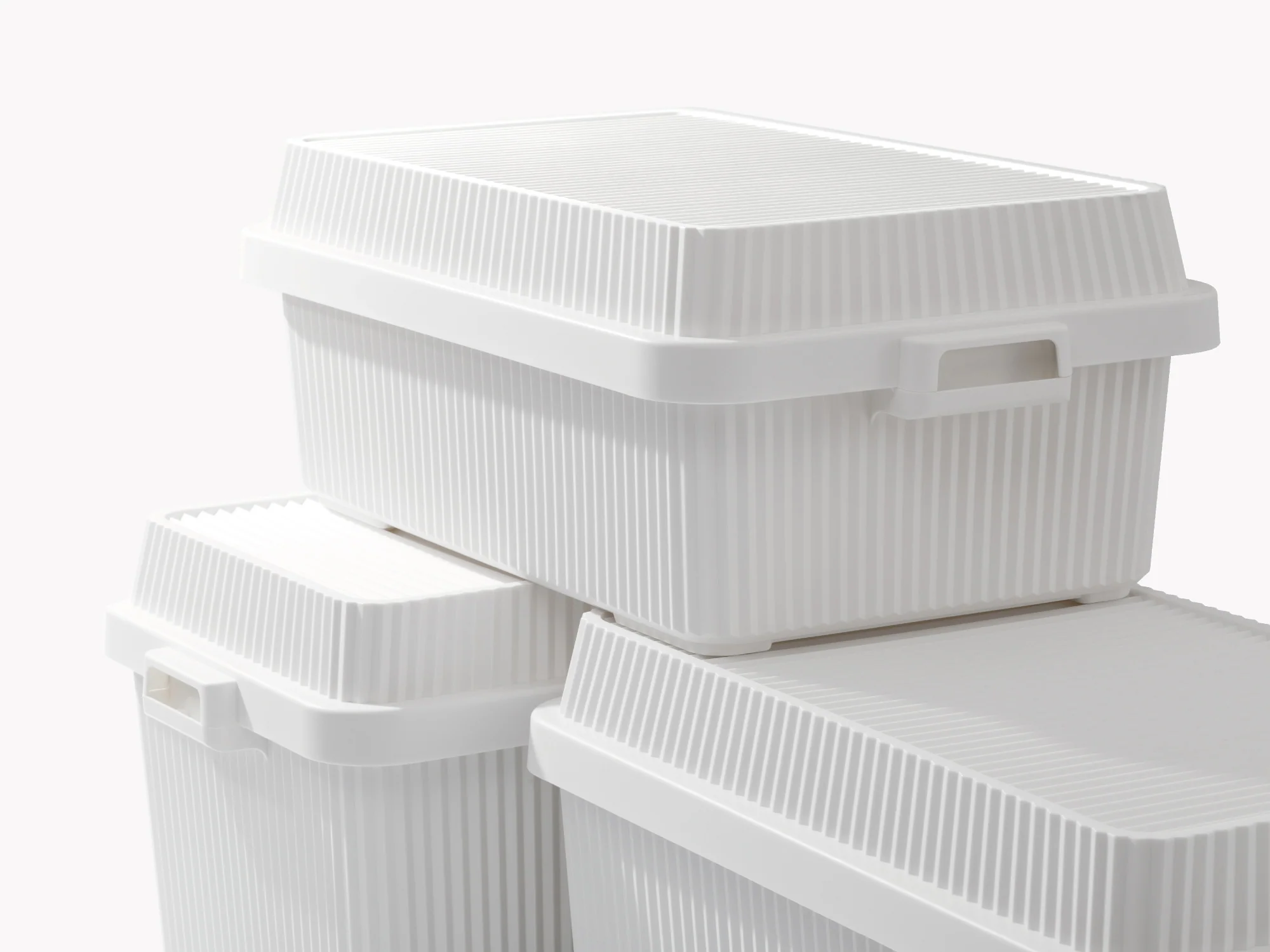 Multi-Purpose Stack-up Storage Container 83L - White - Image 8