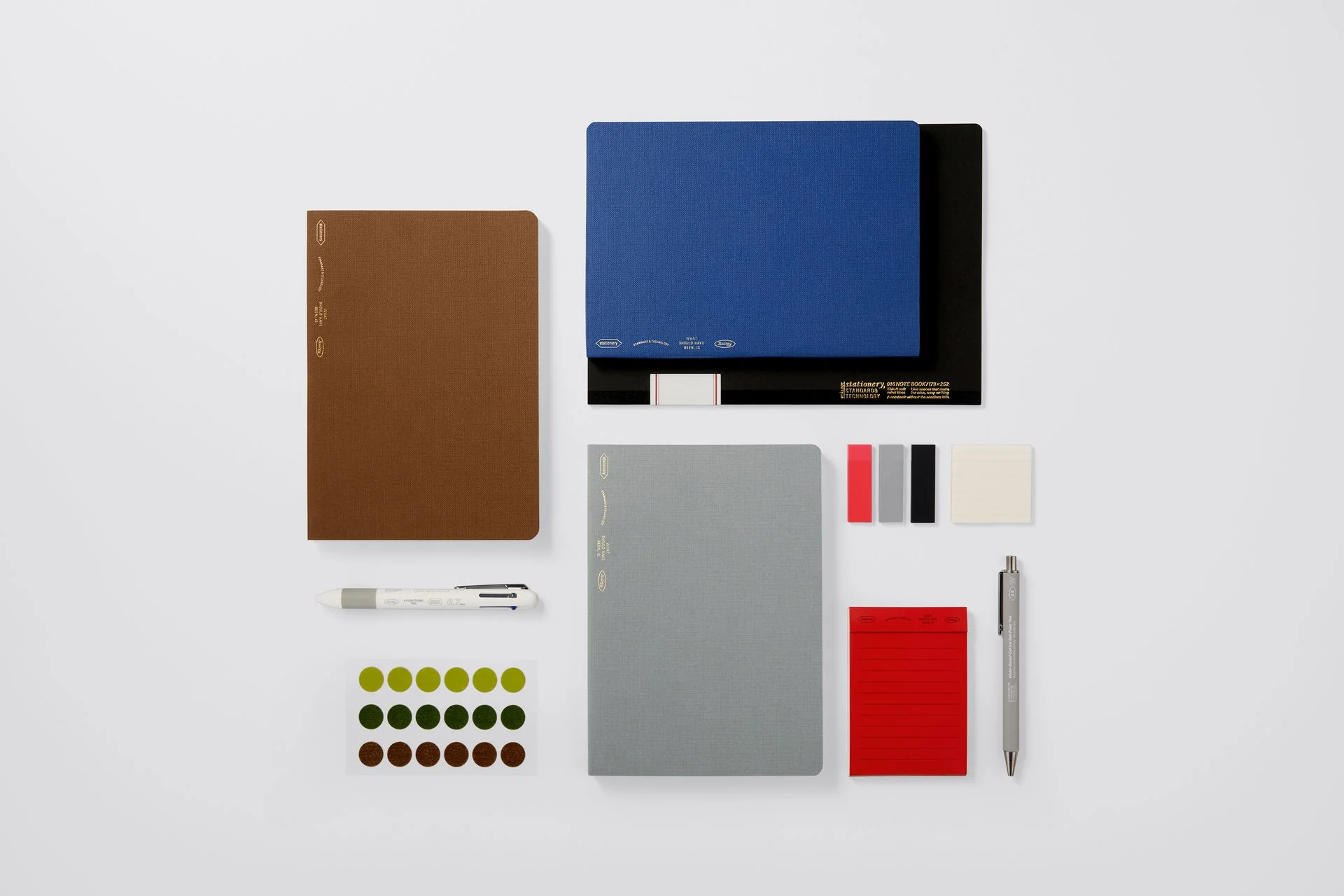 Stalogy 1/2 Year Notebook Grid A5 - 2025 Limited Edition Cloud Grey - Image 4