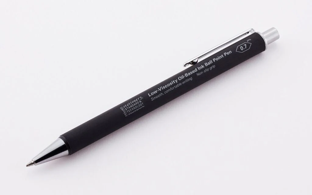 Stalogy Smooth Low-Viscosity Ballpoint Pen 0.7mm, Black - Image 12