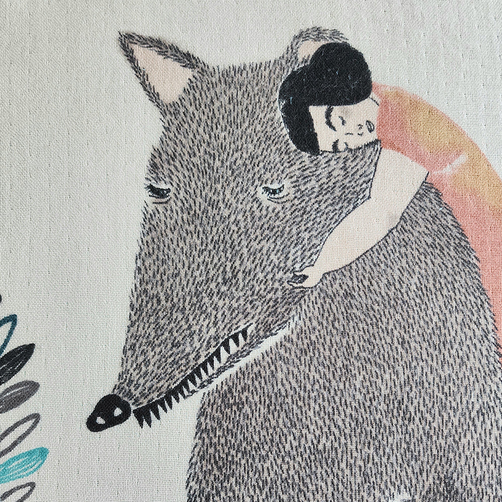 Tea Towel: The Usual Miracle/Blue 45x70cm - Image 2