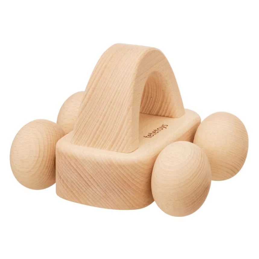 Tetetoys Toddler Wooden Toy Melody Box Car - Image 2
