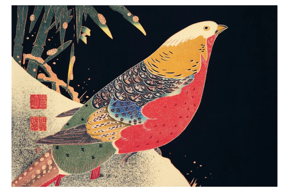 The Art of Japanese Wood Block Printing: 100 postcards from the masters - Image 4