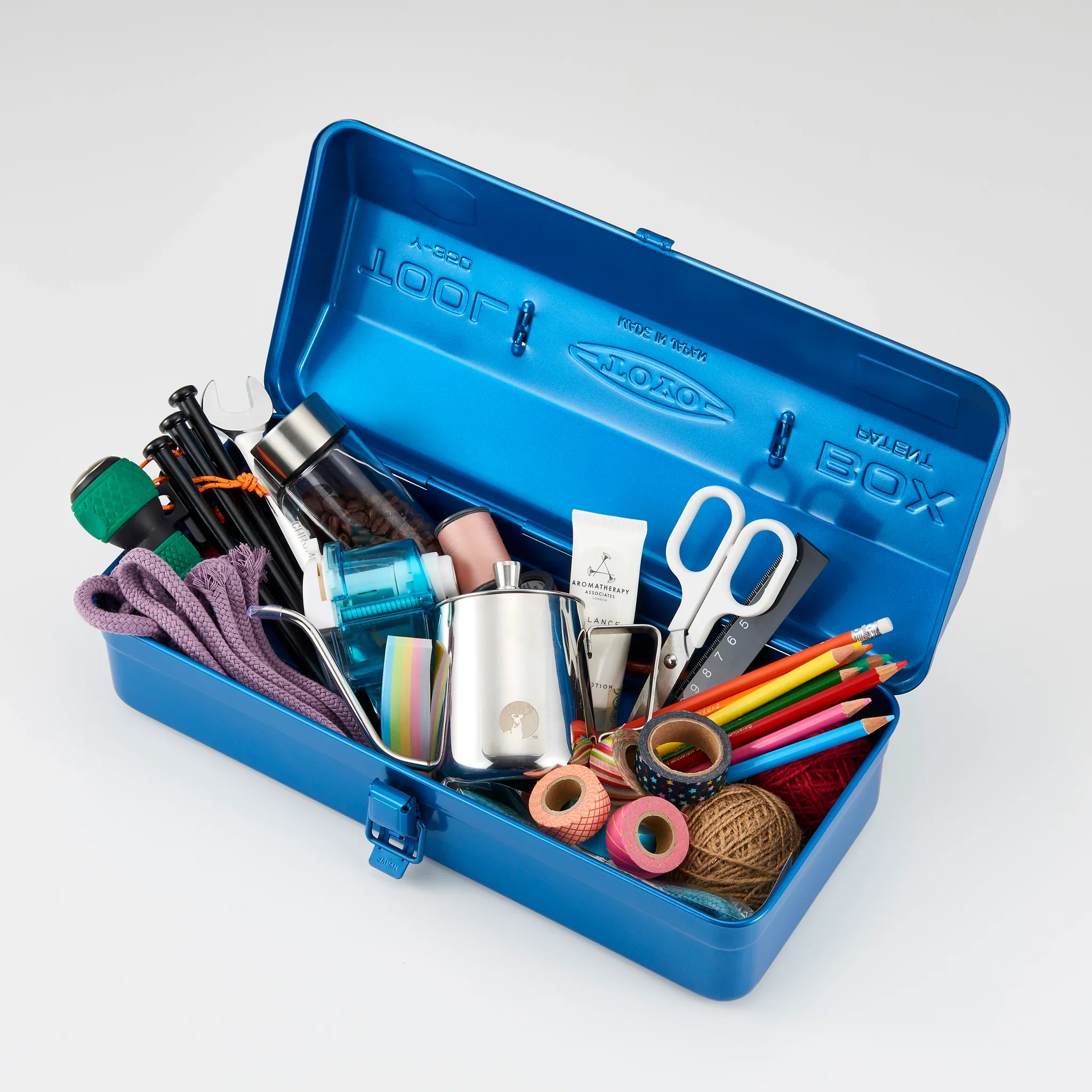 Toyo Steel Camber-top Toolbox Y-350 Red - Image 5
