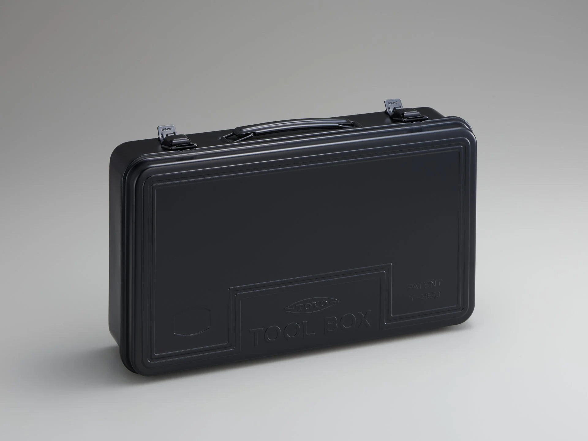 Toyo Steel Trunk Shape Toolbox T-360 Black - Image 3