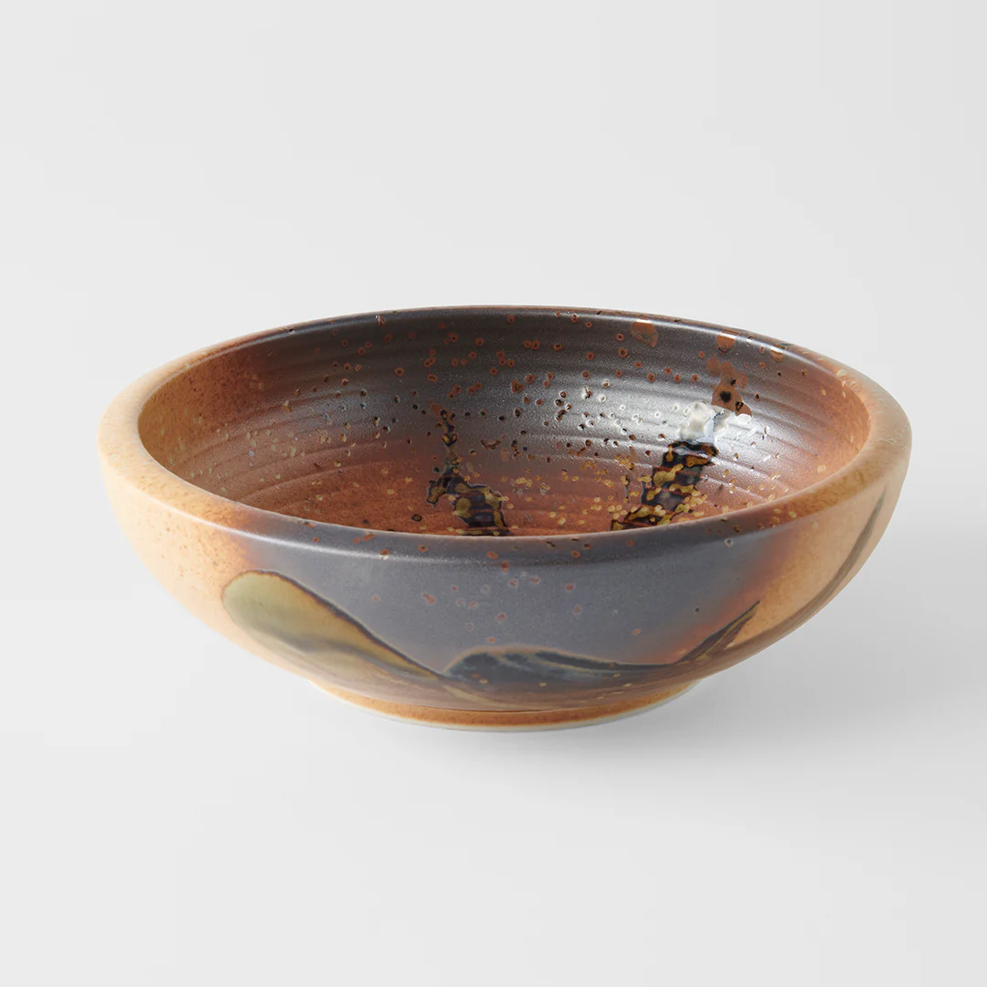 Wabi Sabi thick edge bowl 20cm - Image 3