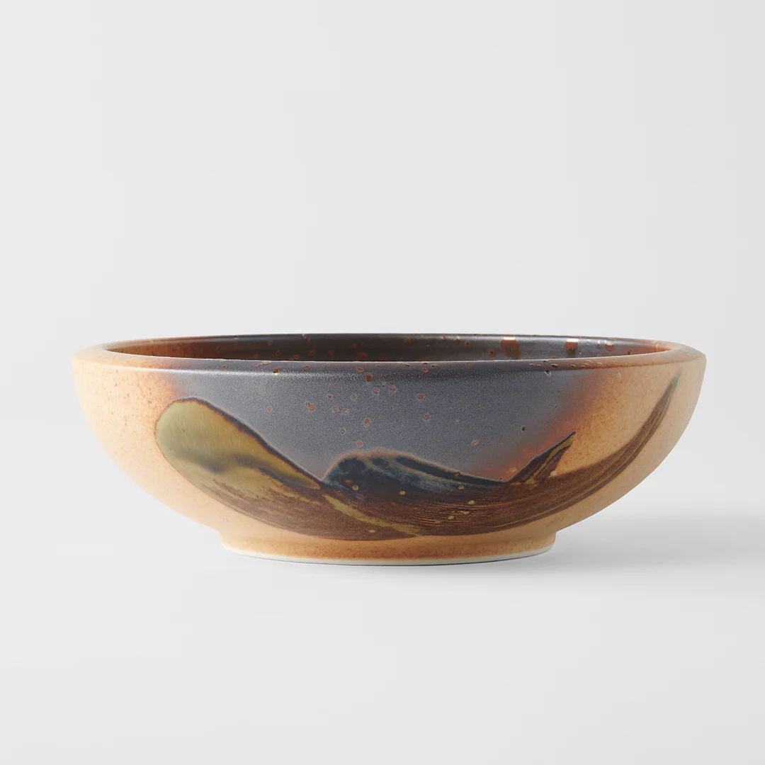 Wabi Sabi thick edge bowl 20cm - Image 4