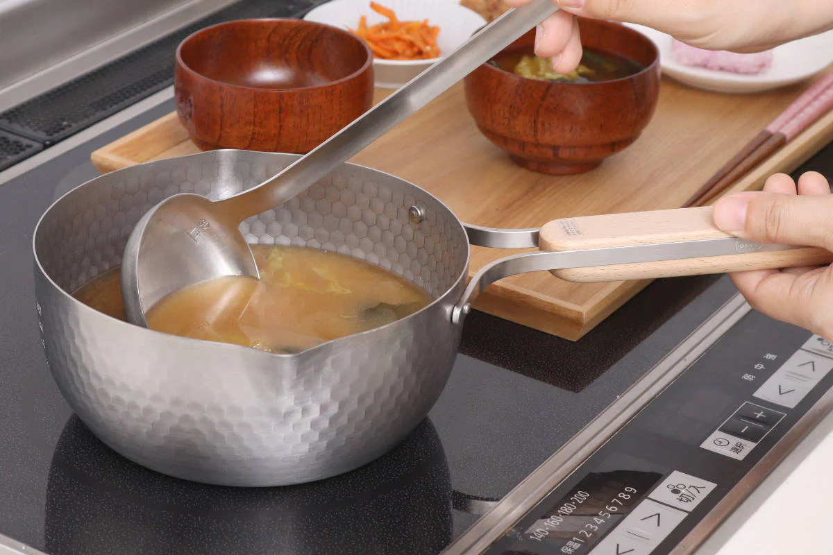 Wahei Enzo Stainless Steel Yukihira Pot 18cm - Image 14
