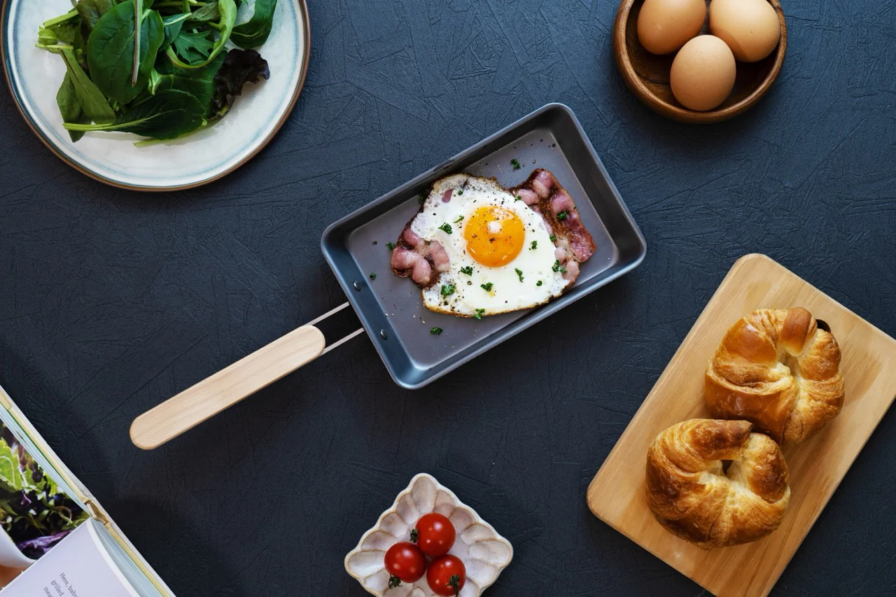 Nitrided Carbon Steel Egg Roll Pan - Image 11