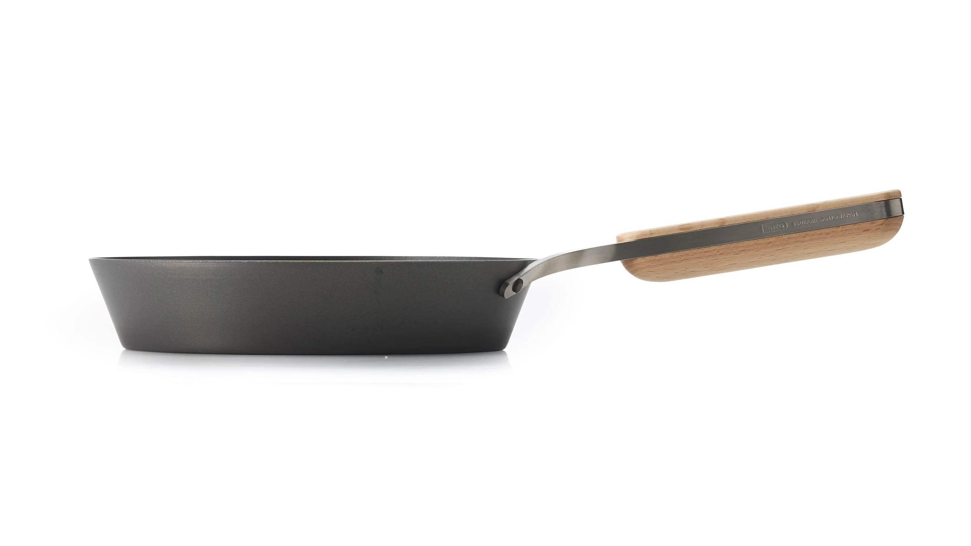 Nitrided Carbon Steel Frying Pan 20cm - Image 2