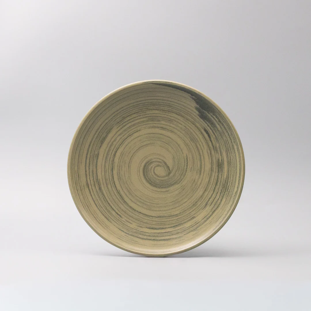 Washed Fern Dinner Plate 26cm