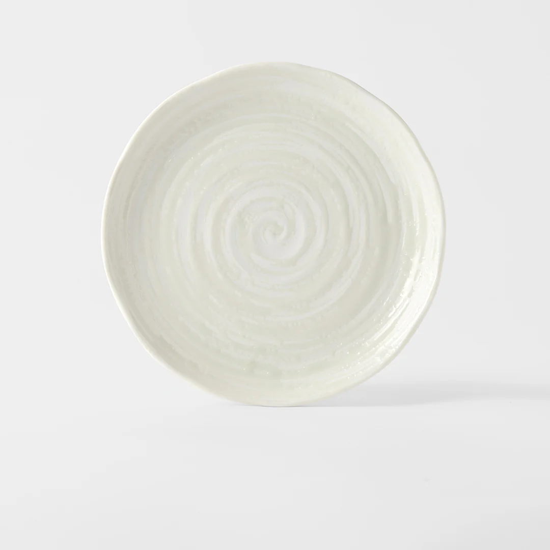 Spiral White Side Plate 21cm - Image 2